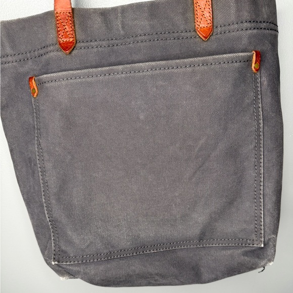Madewell The Canvas Medium Transport Tote - Black Sea - Picture 9 of 13
